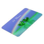 55e Jubileum Emerald Hearts Magneet (Linkerzijde)