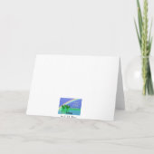 55e Jubileum Emerald Hearts (voor foto) Kaart (Achterkant)