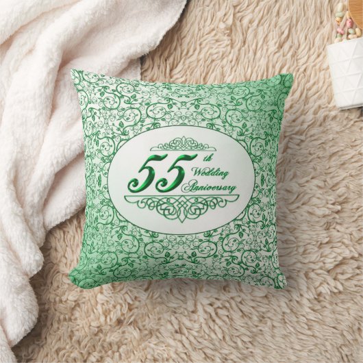 55e Jubileum Sierkussen bruiloft (Deken)