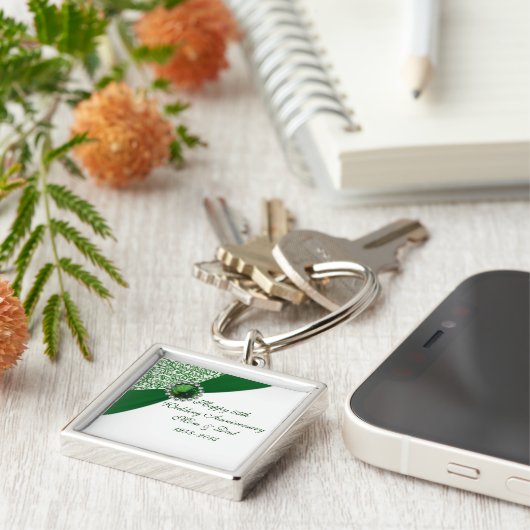 55e Jubileum Sleutelhanger bruiloft (Zijkant)