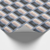 55e Jubileum van coördinaten Cadeaupapier (Hoek)