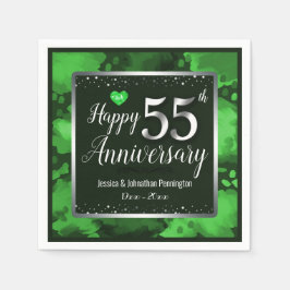 55e Jubileum voor bruiloft Servet