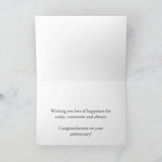 55e Jubileum voor weddenschappen Tunt en oomroze r Kaart (Binnen)