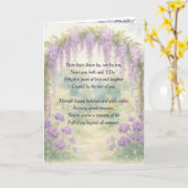 55e Jubileum Wisteria Boog In Een Tuin Kaart (Gele Bloem)