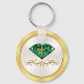 55e Kerk Jubileum Party Ideeën en Cheap Gift Sleutelhanger (Achterkant)