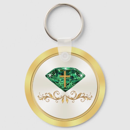 55e Kerk Jubileum Party Ideeën en Cheap Gift Sleutelhanger (Achterkant)