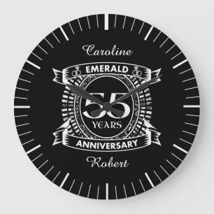 55e trouwdag Emerald Crest Grote Klok