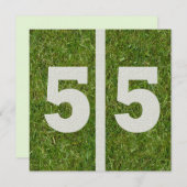 55e uitnodiging ter gelegenheid van de geboorte (Voorkant / Achterkant)