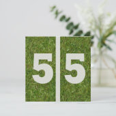 55e uitnodiging ter gelegenheid van de geboorte (Staand voorkant)