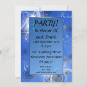 55e uitnodiging van de kosmische partij (Achterkant)