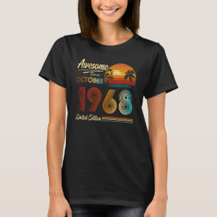 55e verjaardag 55 jaar oud Geweldige sinds 1 oktob T-shirt