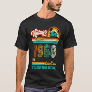 55e verjaardag 55 jaar oud Geweldige sinds mei 196 T-shirt