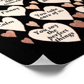 55e verjaardag 55 redenen waarom we van je houden poster (Hoek)