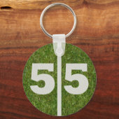 55e verjaardag Favor Sleutelhanger (Voorkant)