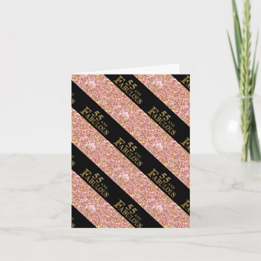 55e verjaardag kaart (Voorkant)