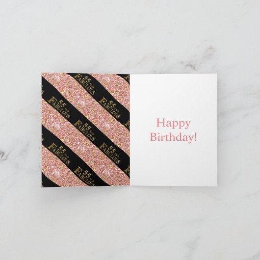 55e verjaardag kaart (Binnen)