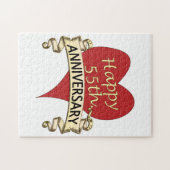 55e. Verjaardag Legpuzzel (Horizontaal)