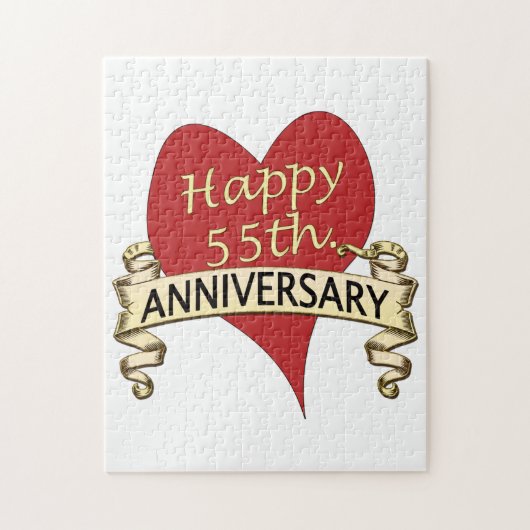 55e. Verjaardag Legpuzzel (Verticaal)