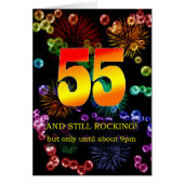 55e verjaardag nog steeds springend (Voorkant)