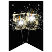 55e verjaardag of Jubileum partij Vlaggetjes (Eerste vlag)