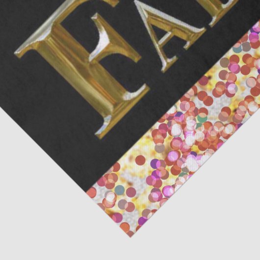 55e verjaardag tissuepapier (Detail)