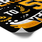 55e verjaardag van de kaasmakerij en bier tot 55 j poster (Hoek)