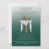 55e verjaardag van priesterwijding uitgenodigd (Voorkant)