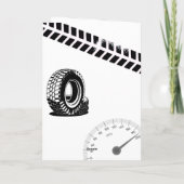 55e verjaardag van Speed Limit Man Kaart (Achterkant)