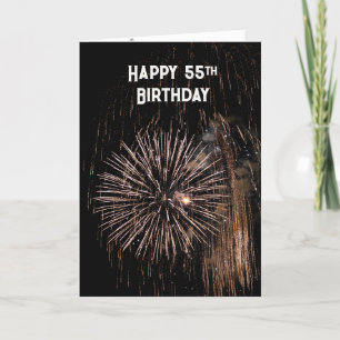 55e verjaardag vuurwerk kaart