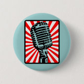 55S  microfoon Ronde Button 5,7 Cm (Voorkant)