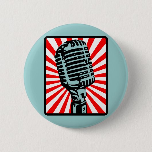 55S  microfoon Ronde Button 5,7 Cm (Voorkant)