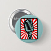 55S  microfoon Ronde Button 5,7 Cm (Voorkant /achterkant)