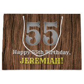 55ste verjaardag: Country Western geïnspireerd uit Groot Cadeauzakje (Voorkant)