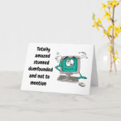 "55ste" VERJAARDAG-VERWARDE COMPUTER Kaart (Gele Bloem)