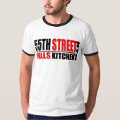 55th Street Hell's Kitchen NYC Logo Shirt (Voorkant)