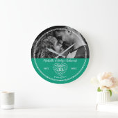 55th Wedding Jubileum hart emerald green Grote Klok (Huis)