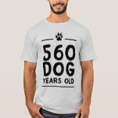 560 Dog Year's Old T-shirt (Voorkant)