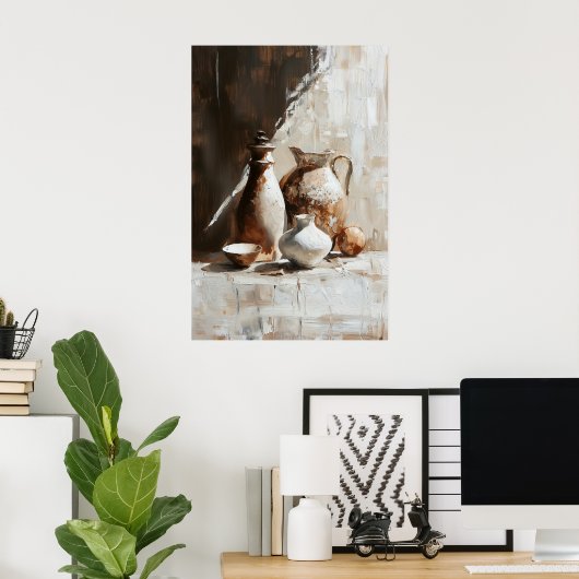 561 Stilleven Poster (Thuiskantoor)