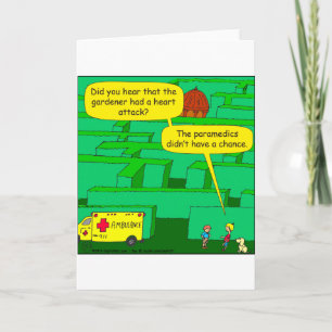 561 Tuindoolhof hartaanval cartoon Kaart