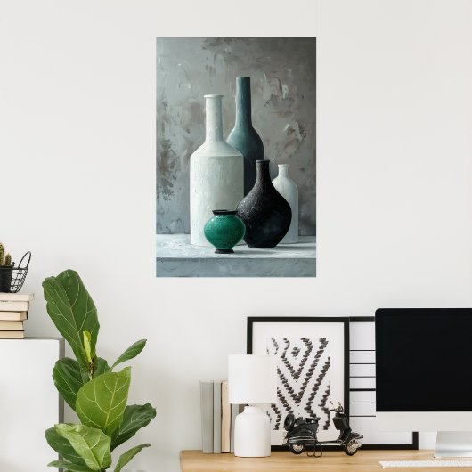 563 Stilleven Poster (Thuiskantoor)