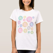 5640Verkleurde bubbels T-shirt (Voorkant)
