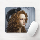 5647 - Mannequin-Revolutionary War Lady met Pet Muismat (Met muis)