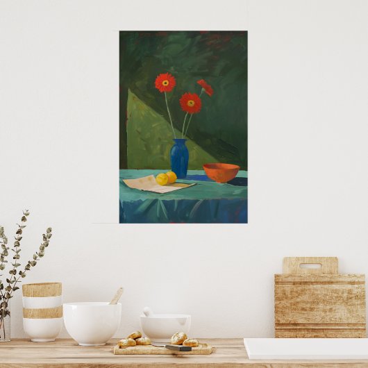 564 Stilleven Poster (Keuken)