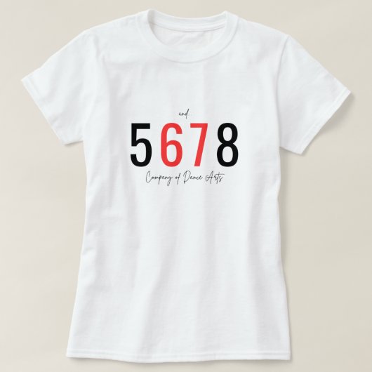 5678 T-SHIRT (Design voorkant)