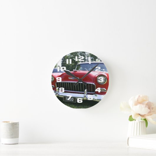  56 Chevy Medium  Ronde Klok (Huis)