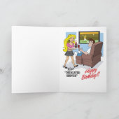 #56 Gelukkige verjaardag Kaart (Binnen)