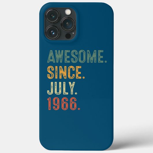 56 jaar oud 56e verjaardagsdecoraties Geweldig sin Case-Mate iPhone Case (Achterkant)