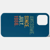 56 jaar oud 56e verjaardagsdecoraties Geweldig sin Case-Mate iPhone Case (Achterkant (horizontaal))