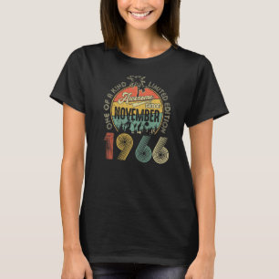 56 jaar oud Geweldige sinds november 1966 56e milj T-shirt