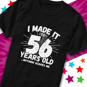 56 Jaar Oud Sarcastisch Meme Grappig 56e Verjaarda T-shirt